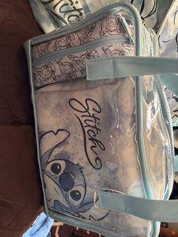Disney Stitch Clear Tote Bag