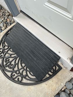 Solid Rubber Threshold Ramp
