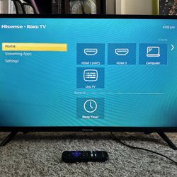 32" Hisense LED Roku TV w/ Remote