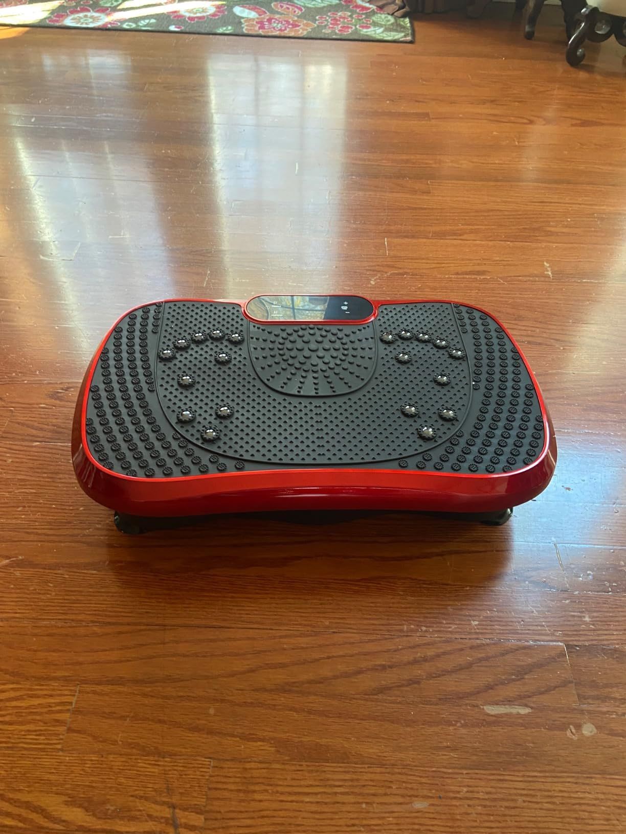 Vibration Plate Exercise Machine – Full Body Shaker w/ Bands, Remote, & BT Speaker – Like New!