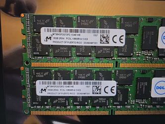 Micron 16GB PC3L-12800R Server ECC Memory