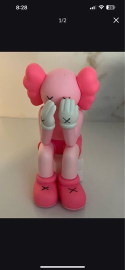 KAWS BFF Pink Vinyl Figure
