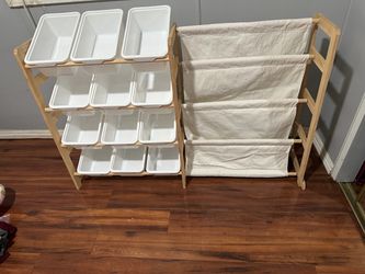 Toy Storage & Book Organizer