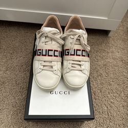 Gucci Ace “Stripe Ivory” Shoes 