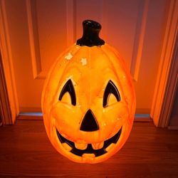 Large Light Up Pumpkin Blowup Mold Halloween Home Garden Decor