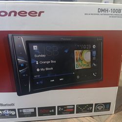 Pioneer DMH-100BT Double Din 6.2" Touchscreen Bluetooth Car Stereo, Android & iOS Compatible 