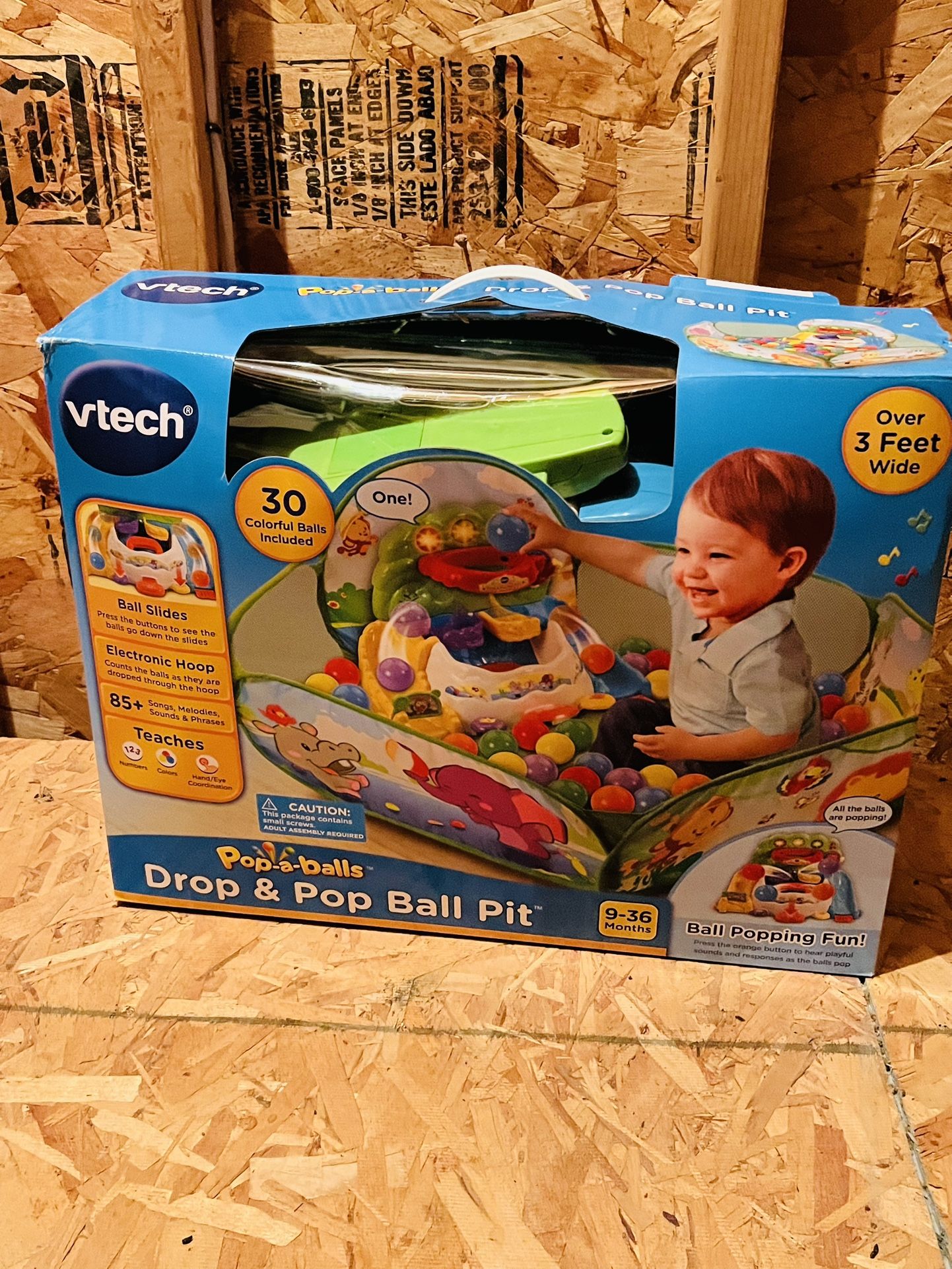 VTech Pop-a-Balls Drop and Pop Ball Pit.