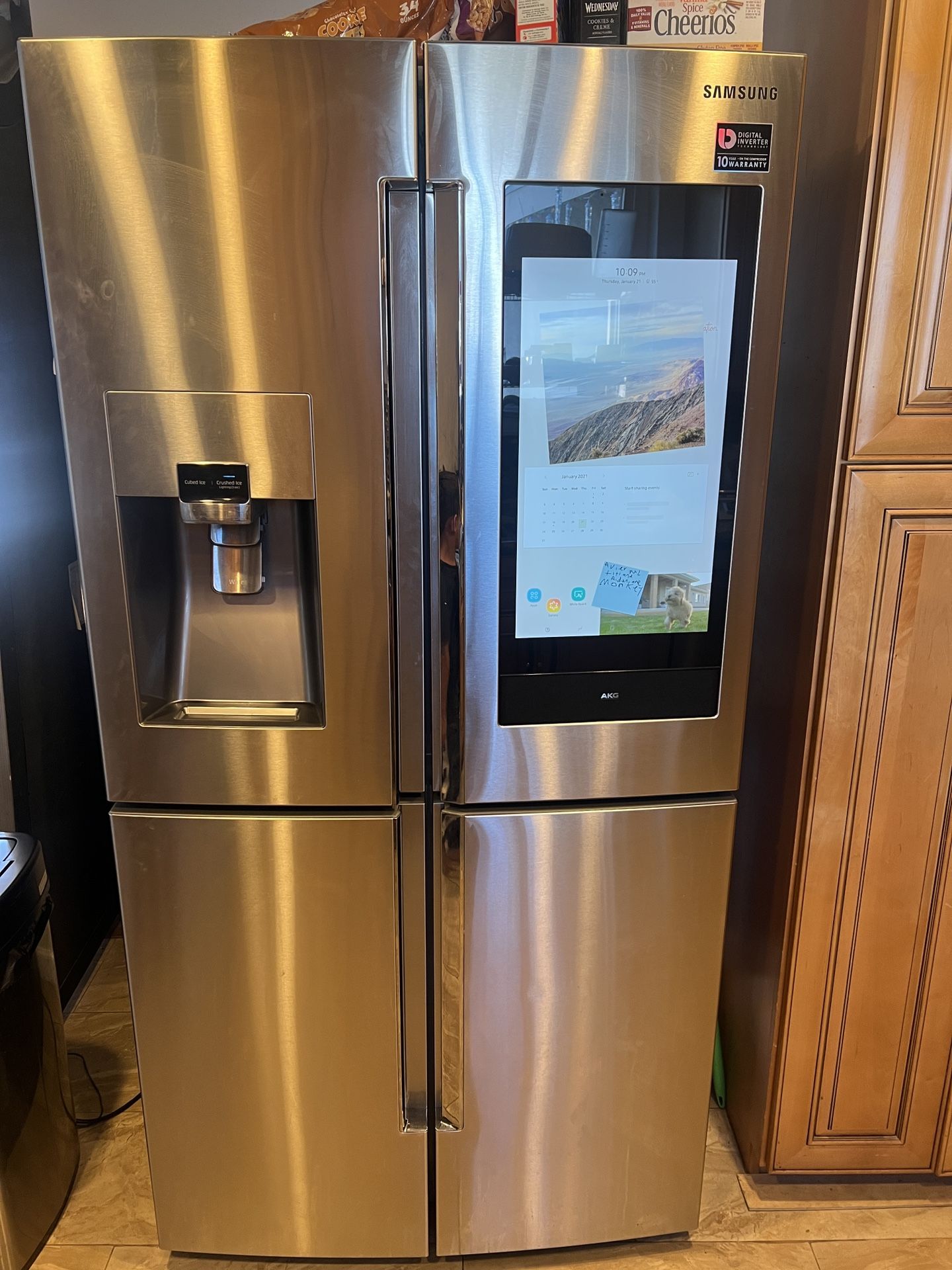 Samsung Refrigerator With Big Screen