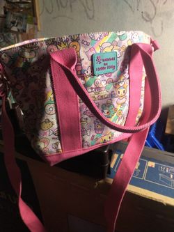 Tokidoki Hello Kitty Hand Bag With Shoulder Strap (Great Condition)