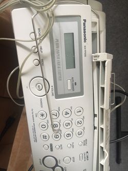 Panasonic KX-FP205 Compact Plain Paper fax And Copier