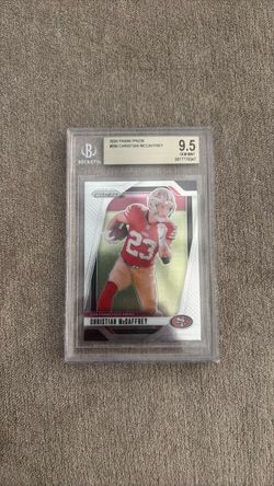 2024 Panini Prizm Christian McCaffrey BGS 9.5