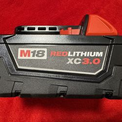 Brand New Milwaukee M18 Red Lithium XC 3.0