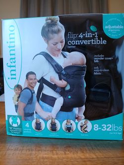 Infantino Flip 4-in-1 Convertible Baby Carrier