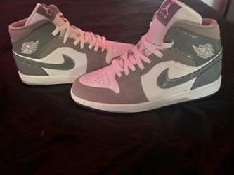 Jordan 1 Mid Linen