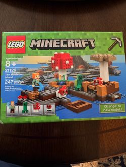 LEGO Minecraft The Mushroom Island 21129 – Brand New & Sealed – Retired Set