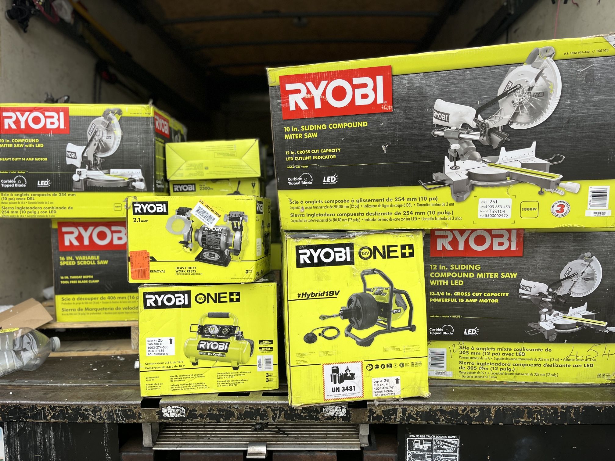 Ryobi Tools In Stock