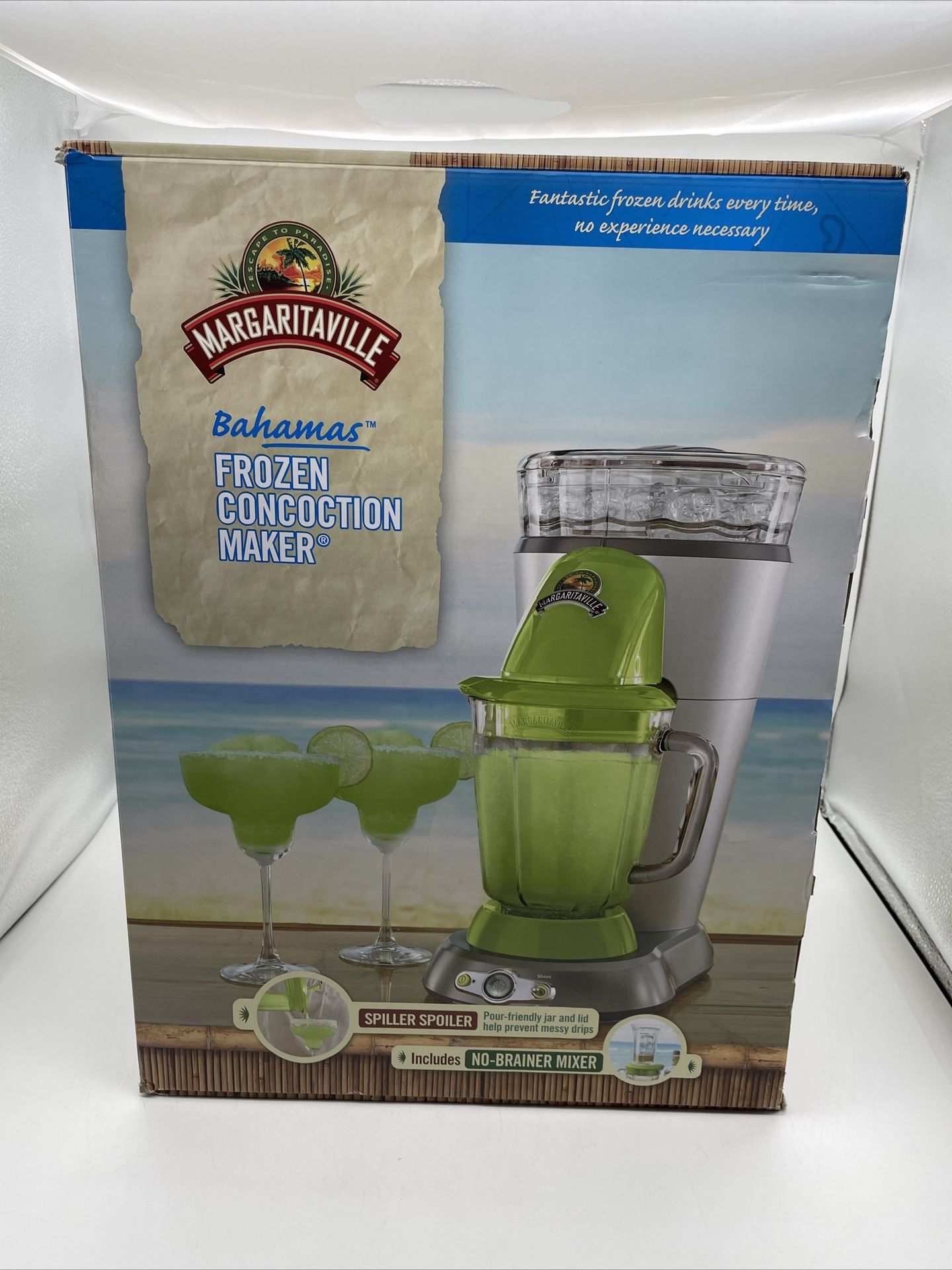 Margaritaville Bahamas Frozen Concoction Maker with No-Brainer Mixer