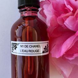 N°1 DE CHANEL L'EAU ROUGE Women Perfume Body Oil Long Lasting 60ml. 