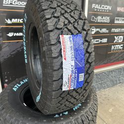 285/70/17 New Set Of AT tires Installed 