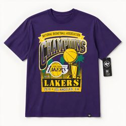 LA Lakers 2010 NBA Champions T-Shirt by '47