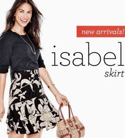 Cabi Isabel Floral Ruffle Skirt