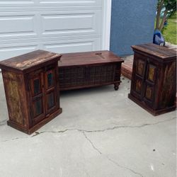 $10 Coffee Table Chest & End Tables
