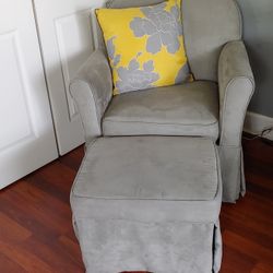 Roxker swivel Chair with Stool Set