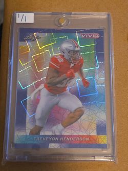 2024 Leaf vivid Treveyon henderson