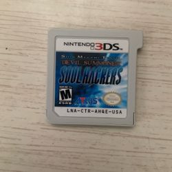 Shin Megami Tensei Devil Summoner Soul Hackers Video Game
