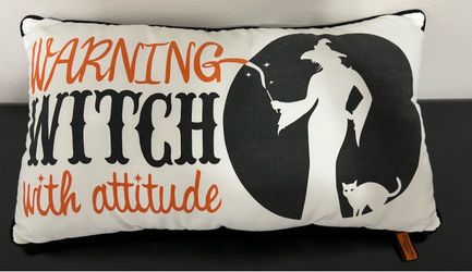 Stratford Home Halloween Witch Decorative Pillow