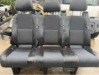 Ram pro master rear seat