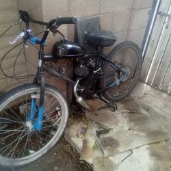 26" BMX Bike 100cc Motor Kit 
