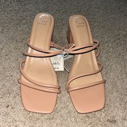 Sandel Wedges Beige 