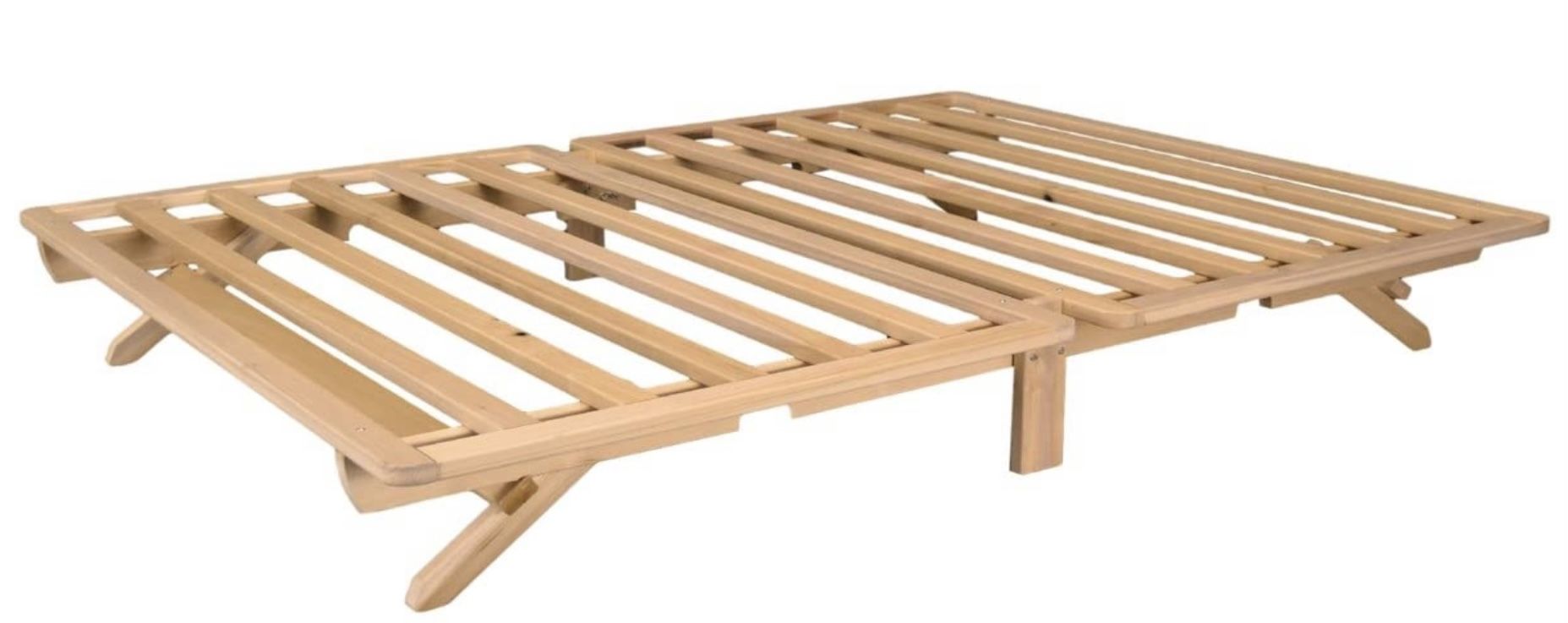 Cash Only Twin KD Frames Fold Platform Bed with Mozaic Twin Size 6