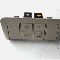 2007 - 2009 Hyundai Santa Fe Dimmer, ESC AWD Control Switch Unit (contact info removed)63 OEM