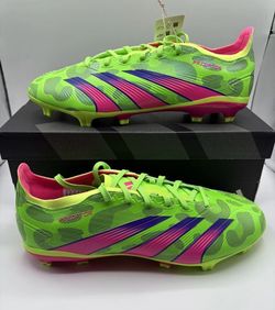 Adidas Predator League FG Gen Pre Soccer Cleats Green Black ID0701 Mens