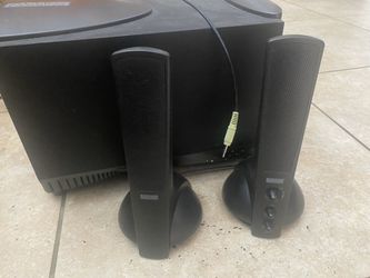 Latec Lansing Speakers And Sub Woofer For computer