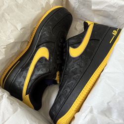 Nike Air Force 1 Kobe Bryant Lakers Away QS, size 9.5
