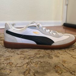 Puma Super LIGA White And Black (size 10)