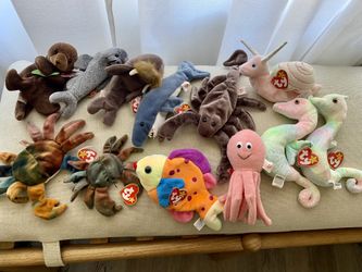 Original Beanie Babies - Sea Creatures 