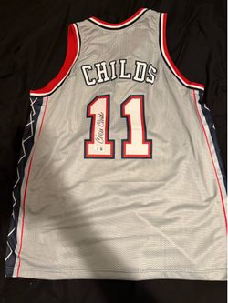 chris childs signed jersey