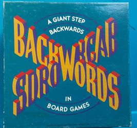 Vintage1988 Backwords Board Game - A Giant Step Backwards in Board Games