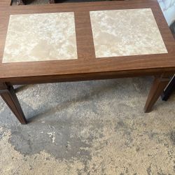 Coffee Table And 2 End Tables