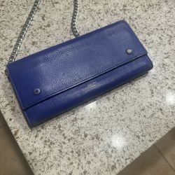 Celine Wallet Royal Blue