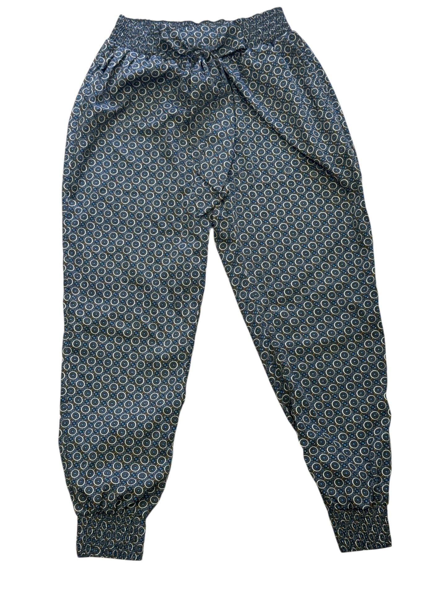 La Femme New York Boho Harem Pants Size XL Blue. Fits Smaller Than XL