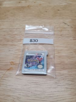 Pokémon Y 3ds working game