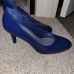 Blue Pumps Size 6.5