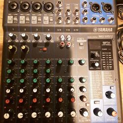 Yamaha MG10XU 10 Channel USB Stereo Mixing Board