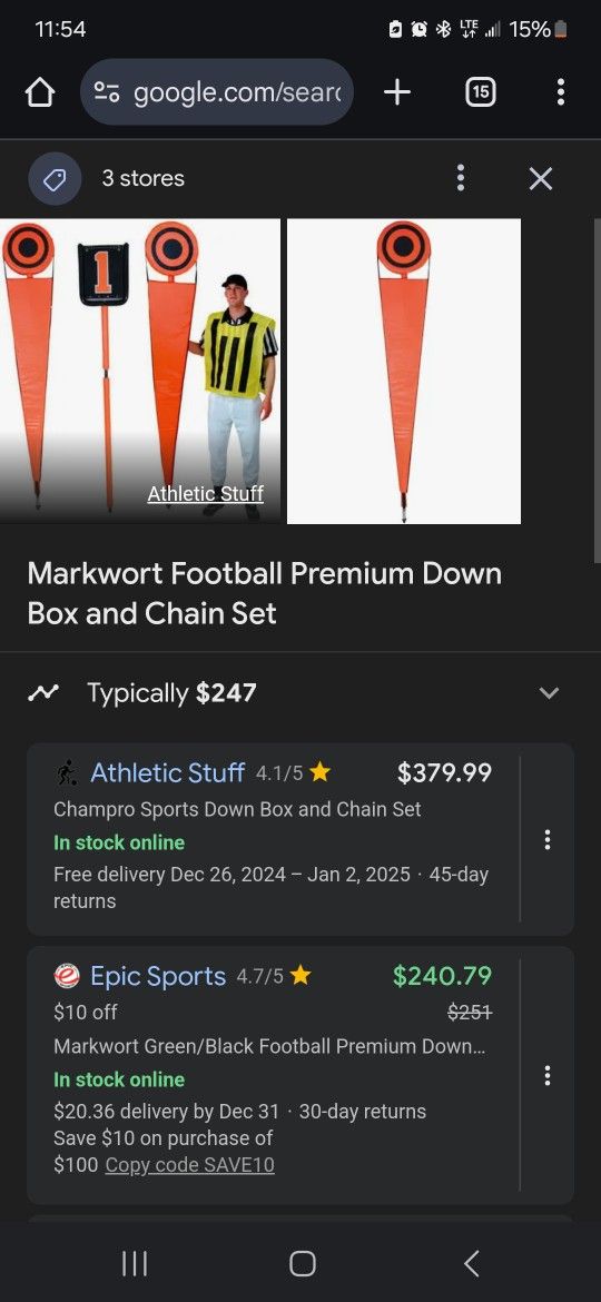 Markwort Football Gear
