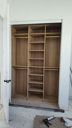 Brand new closet